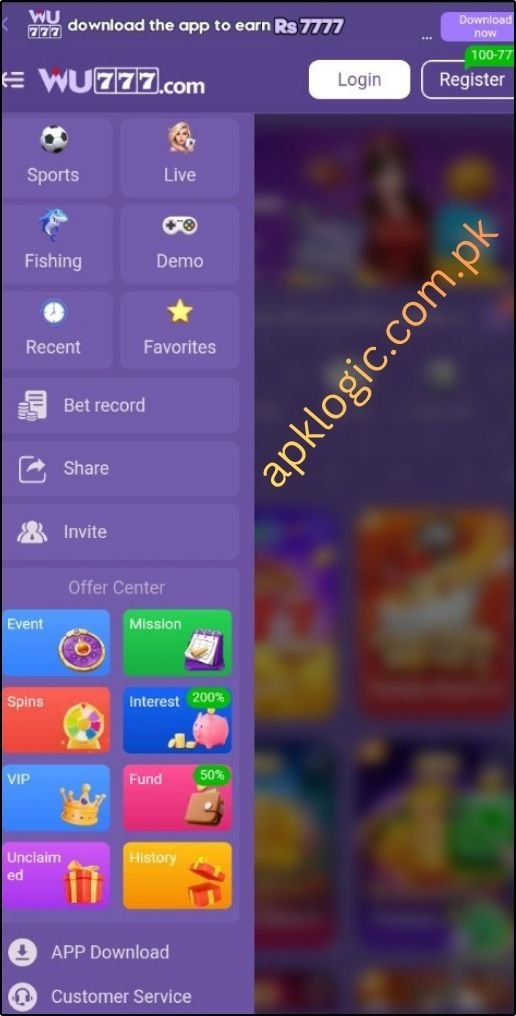 Wu777 Game APK