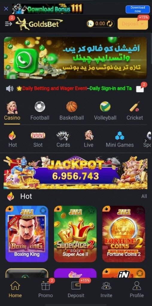 GoldsBet Game Download Guide