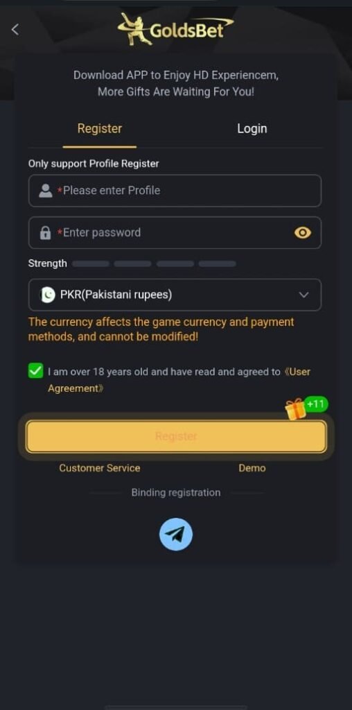 GoldsBet Game Download Guide